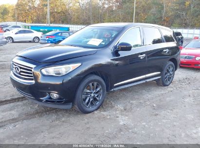 2013 INFINITI JX35 Black  Gasoline 5N1AL0MN9DC302436 photo #3