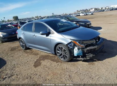 2020 TOYOTA COROLLA SE Gray  Gasoline JTDS4RCE6LJ047802 photo #1