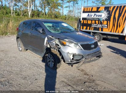 2015 KIA SPORTAGE LX Silver  Gasoline KNDPB3AC5F7762632 photo #1