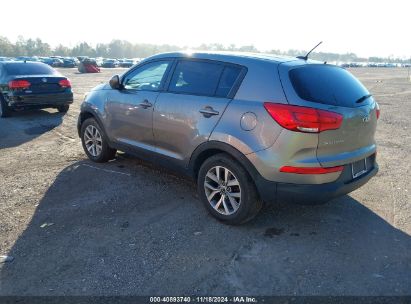 2015 KIA SPORTAGE LX Silver  Gasoline KNDPB3AC5F7762632 photo #4