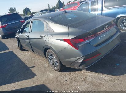 2024 HYUNDAI ELANTRA SEL Gray  Gasoline KMHLM4DG8RU807724 photo #4