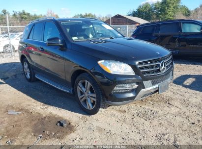 2014 MERCEDES-BENZ ML 350 4MATIC Black  Gasoline 4JGDA5HB2EA357727 photo #1