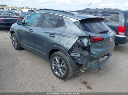 2020 BUICK ENCORE GX AWD SELECT Gray  Gasoline KL4MMESL4LB109784 photo #4