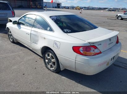 2002 TOYOTA CAMRY SOLARA SLE V6 White  Gasoline 2T1CF22P62C597195 photo #4