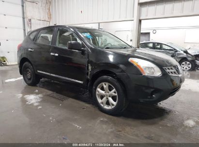 2011 NISSAN ROGUE S Black  gas JN8AS5MV1BW259389 photo #1