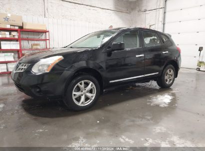 2011 NISSAN ROGUE S Black  gas JN8AS5MV1BW259389 photo #3