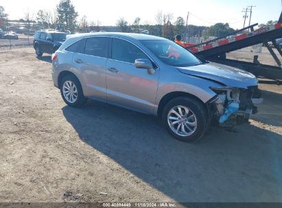 2018 ACURA RDX ACURAWATCH PLUS PACKAGE Gray  Gasoline 5J8TB4H30JL007187 photo #1