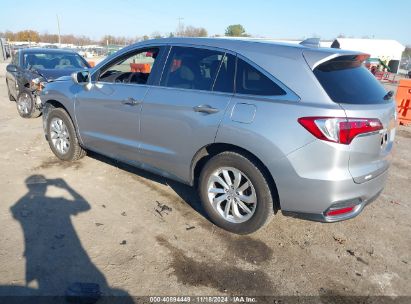 2018 ACURA RDX ACURAWATCH PLUS PACKAGE Gray  Gasoline 5J8TB4H30JL007187 photo #4