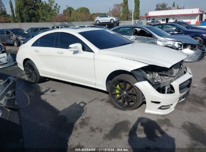 2014 MERCEDES-BENZ CLS 550 4MATIC White  Gasoline WDDLJ9BB9EA128032 photo #1