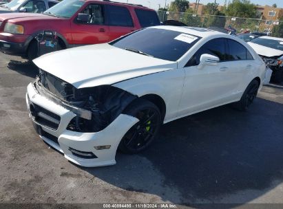 2014 MERCEDES-BENZ CLS 550 4MATIC White  Gasoline WDDLJ9BB9EA128032 photo #3