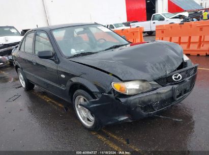 2003 MAZDA PROTEGE DX/ES/LX Black  Gasoline JM1BJ225631141633 photo #1