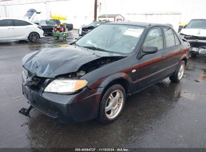 2003 MAZDA PROTEGE DX/ES/LX Black  Gasoline JM1BJ225631141633 photo #3