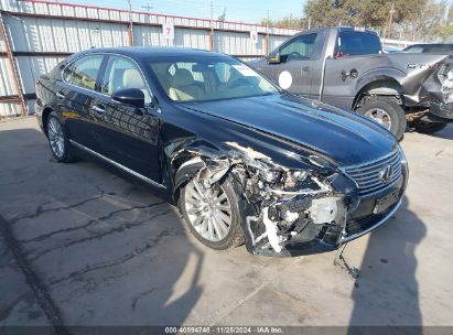 2014 LEXUS LS 460 Black  Gasoline JTHCL5EF3E5022887 photo #1