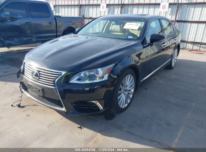 2014 LEXUS LS 460 Black  Gasoline JTHCL5EF3E5022887 photo #3