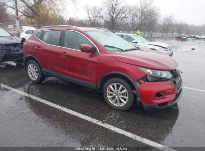 2021 NISSAN ROGUE SPORT SV AWD XTRONIC CVT Red  Gasoline JN1BJ1BW3MW451457 photo #1