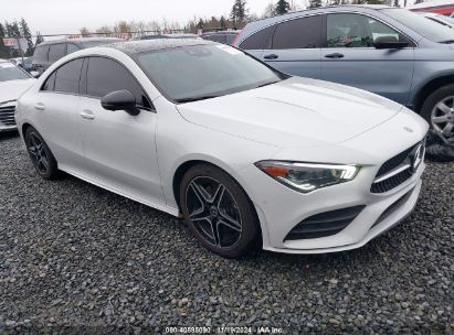 2020 MERCEDES-BENZ CLA 250 4MATIC White  Gasoline W1K5J4HB6LN088758 photo #1