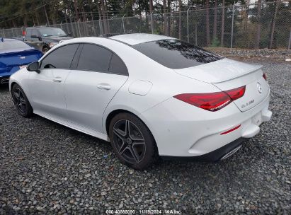 2020 MERCEDES-BENZ CLA 250 4MATIC White  Gasoline W1K5J4HB6LN088758 photo #4