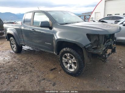 2018 CHEVROLET COLORADO Z71 Gray  Gasoline 1GCHTDEN9J1149041 photo #1