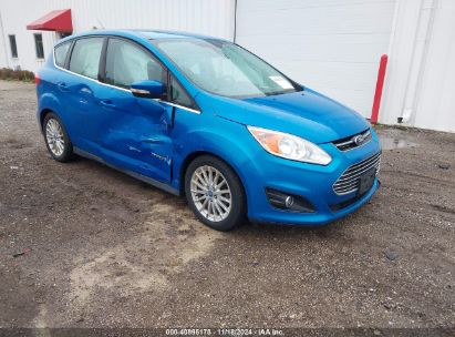 2013 FORD C-MAX HYBRID SEL Blue  Hybrid 1FADP5BU2DL527784 photo #1