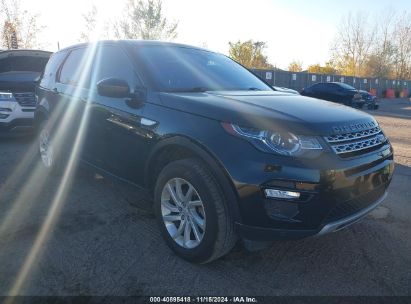 2018 LAND ROVER DISCOVERY SPORT HSE Black  Gasoline SALCR2RX3JH771630 photo #1