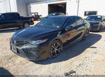 2020 TOYOTA CAMRY SE Black  Gasoline 4T1G11AK2LU401558 photo #3