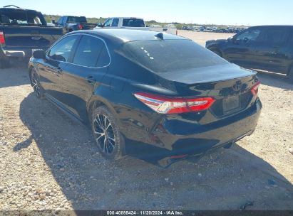 2020 TOYOTA CAMRY SE Black  Gasoline 4T1G11AK2LU401558 photo #4