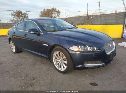 2015 JAGUAR XF 2.0T PREMIUM Blue  Gasoline SAJWA0FS5FPU55296 photo #1