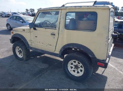 1986 SUZUKI SAMURAI Yellow  Gasoline JS4JC51V4G4105904 photo #4