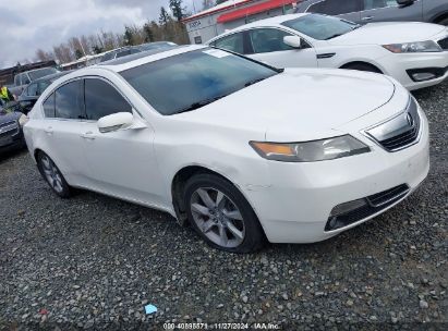 2012 ACURA TL 3.5 White  Gasoline 19UUA8F54CA039898 photo #1