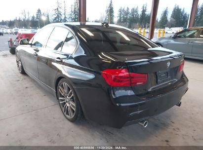 2017 BMW 340I XDRIVE Black  Gasoline WBA8B7G35HNU38143 photo #4