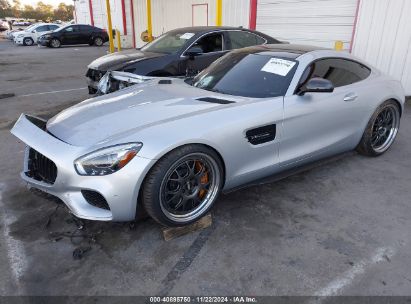 2016 MERCEDES-BENZ GT S AMG Silver  Gasoline WDDYJ7JA7GA008168 photo #3