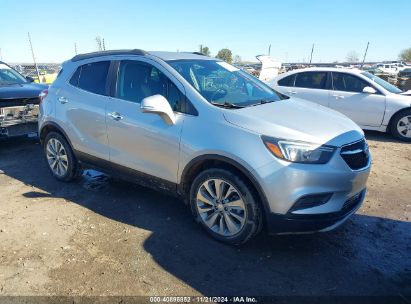 2019 BUICK ENCORE FWD PREFERRED Silver  Gasoline KL4CJASB7KB813254 photo #1