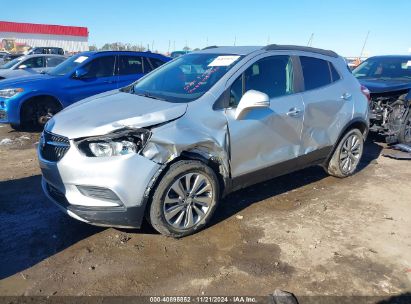 2019 BUICK ENCORE FWD PREFERRED Silver  Gasoline KL4CJASB7KB813254 photo #3