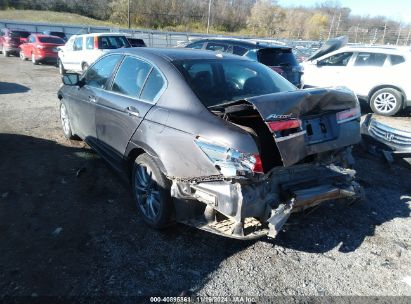 2011 HONDA ACCORD 2.4 EX-L Gray  Gasoline 1HGCP2F83BA080958 photo #4