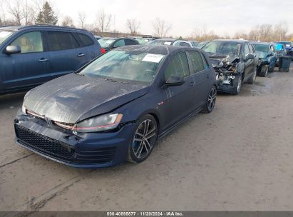 2017 VOLKSWAGEN GOLF GTI AUTOBAHN 4-DOOR/S 4-DOOR/SE 4-DOOR/SPORT 4-DOOR Dark Blue  Gasoline 3VW447AU1HM009764 photo #3