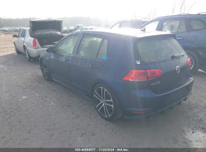 2017 VOLKSWAGEN GOLF GTI AUTOBAHN 4-DOOR/S 4-DOOR/SE 4-DOOR/SPORT 4-DOOR Dark Blue  Gasoline 3VW447AU1HM009764 photo #4