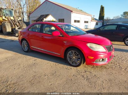 2011 SUZUKI KIZASHI SPORT SLS Red  Gasoline JS2RF9A81B6111046 photo #1