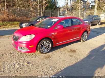 2011 SUZUKI KIZASHI SPORT SLS Red  Gasoline JS2RF9A81B6111046 photo #3