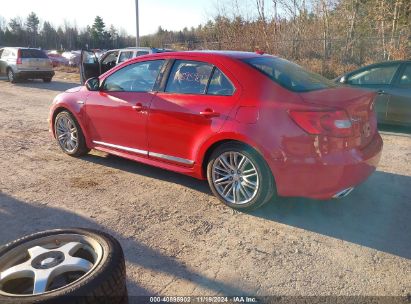 2011 SUZUKI KIZASHI SPORT SLS Red  Gasoline JS2RF9A81B6111046 photo #4