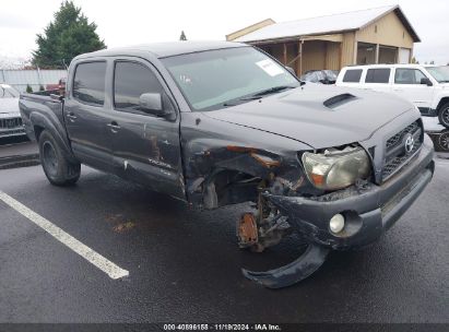 2011 TOYOTA TACOMA PRERUNNER V6 Gray  Gasoline 3TMJU4GN0BM119829 photo #1