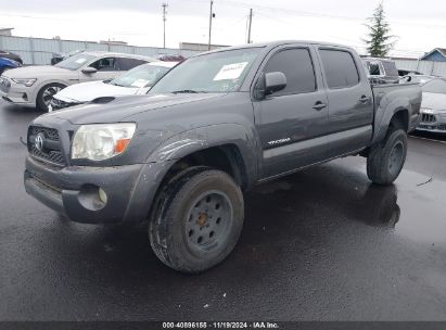 2011 TOYOTA TACOMA PRERUNNER V6 Gray  Gasoline 3TMJU4GN0BM119829 photo #3