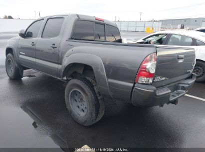 2011 TOYOTA TACOMA PRERUNNER V6 Gray  Gasoline 3TMJU4GN0BM119829 photo #4