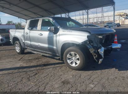 2019 CHEVROLET SILVERADO 1500 LT Gray  Gasoline 3GCPWCED4KG215972 photo #1