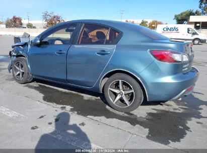 2011 MAZDA MAZDA3 I SPORT Blue  Gasoline JM1BL1UF4B1439400 photo #4