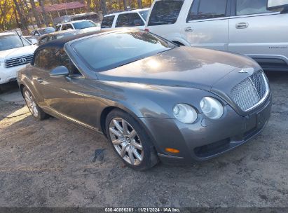 2008 BENTLEY CONTINENTAL GTC Gray  Gasoline SCBDR33WX8C057425 photo #1