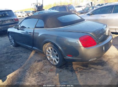 2008 BENTLEY CONTINENTAL GTC Gray  Gasoline SCBDR33WX8C057425 photo #4