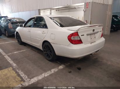 2002 TOYOTA CAMRY LE White  Gasoline JTDBE32K220114160 photo #4