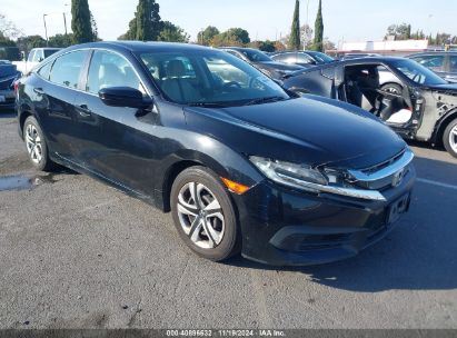 2016 HONDA CIVIC LX Black  Gasoline 2HGFC2E51GH564622 photo #1