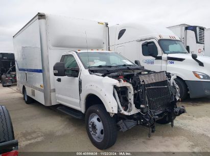 2018 FORD F-450 CHASSIS XL White  Gasoline 1FDTF4GY6JDA02324 photo #1