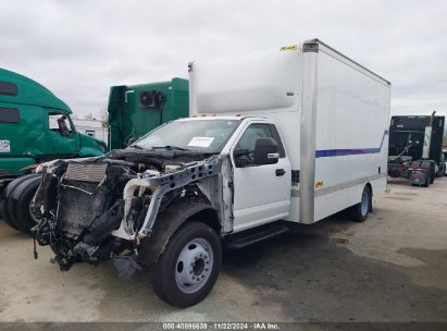 2018 FORD F-450 CHASSIS XL White  Gasoline 1FDTF4GY6JDA02324 photo #3